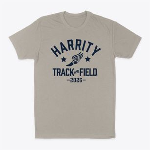 Harrity Elementary School Track and Field Classic Dad T-Shirt