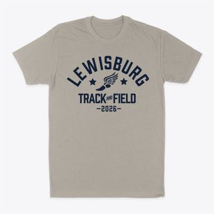 Lewisburg Middle School Track and Field Classic Dad T-Shirt