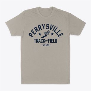 Perrysville Elementary School Track and Field Classic Dad T-Shirt