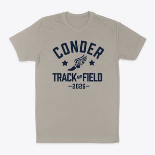 Conder Elementary School Track and Field Classic Dad T-Shirt