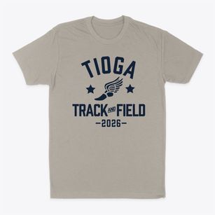 Tioga Middle School Track and Field Classic Dad T-Shirt