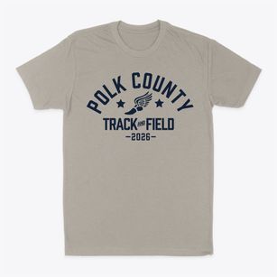 Polk County High School Track and Field Classic Dad T-Shirt