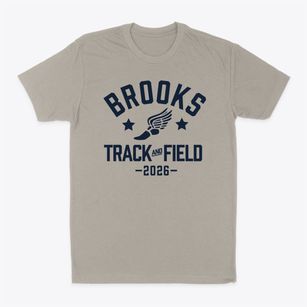 Brooks Academy Of Science & Engineering Track and Field Classic Dad T-Shirt