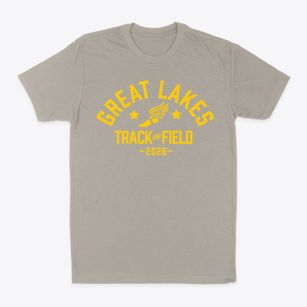 Great Lakes Academy Track and Field Classic Dad T-Shirt