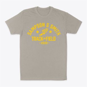 Sampson G Smith School Track and Field Classic Dad T-Shirt