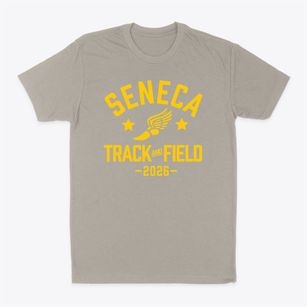 Math Science Tech Prep At Seneca Track and Field Classic Dad T-Shirt