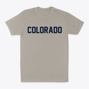  Colorado Block Letter Classic Dad T-Shirt