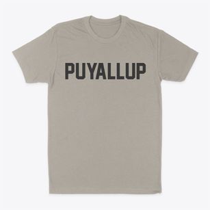 Puyallup Washington Classic Block Classic Dad T-Shirt