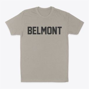 Belmont Maine Classic Block Classic Dad T-Shirt