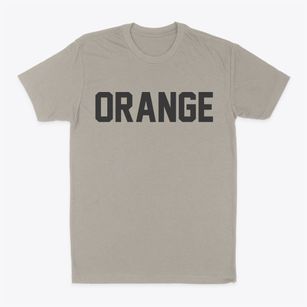 Orange Massachusetts Classic Block Classic Dad T-Shirt