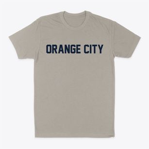 Orange City Iowa Classic Block Classic Dad T-Shirt