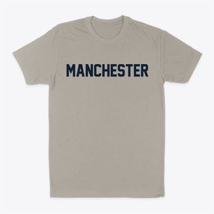 Manchester Connecticut Classic Block Classic Dad T-Shirt