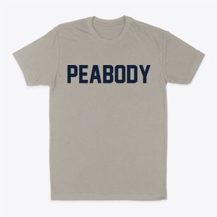 Peabody Massachusetts Classic Block Classic Dad T-Shirt