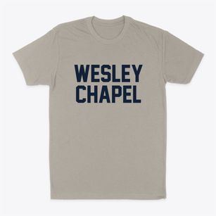 Wesley Chapel Florida Classic Block Classic Dad T-Shirt