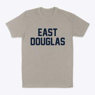 East Douglas Massachusetts Classic Block Classic Dad T-Shirt