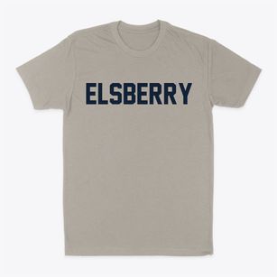 Elsberry Missouri Classic Block Classic Dad T-Shirt