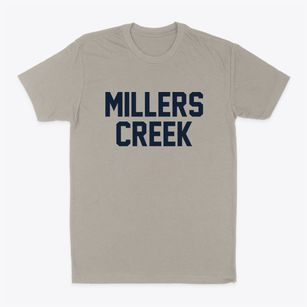 Millers Creek North Carolina Classic Block Classic Dad T-Shirt