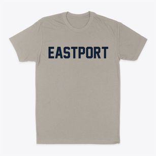 Eastport Maine Classic Block Classic Dad T-Shirt