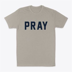 Pray Montana Classic Block Classic Dad T-Shirt