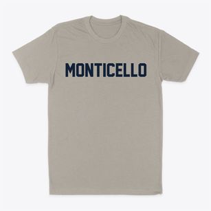 Monticello Missouri Classic Block Classic Dad T-Shirt