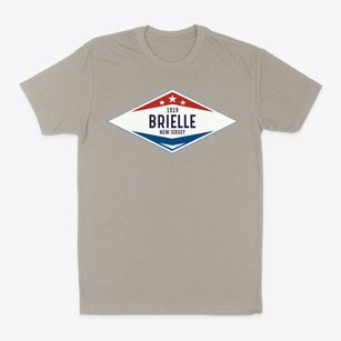 Brielle New Jersey Diamond Star Classic Dad T-Shirt