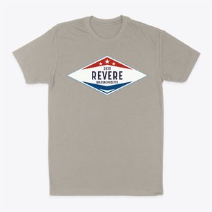 Revere Massachusetts Diamond Star Classic Dad T-Shirt