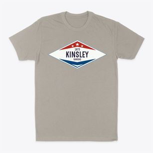 Kinsley Kansas Diamond Star Classic Dad T-Shirt