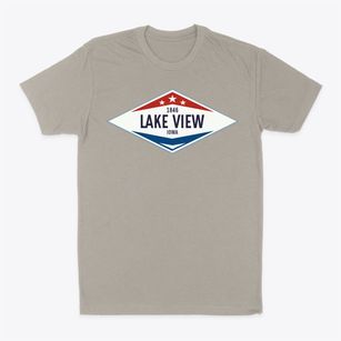 Lake View Iowa Diamond Star Classic Dad T-Shirt