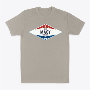 Macy Nebraska Diamond Star Classic Dad T-Shirt