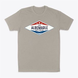 Albemarle North Carolina Diamond Star Classic Dad T-Shirt