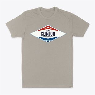 Clinton North Carolina Diamond Star Classic Dad T-Shirt