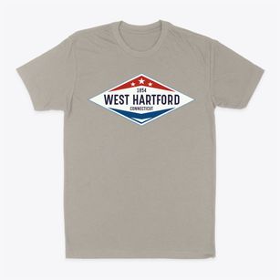 West Hartford Connecticut Diamond Star Classic Dad T-Shirt