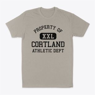 Cortland New York Athletic Dept Classic Dad T-Shirt