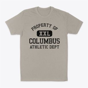 Columbus North Dakota Athletic Dept Classic Dad T-Shirt