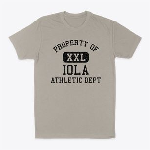 Iola Illinois Athletic Dept Classic Dad T-Shirt