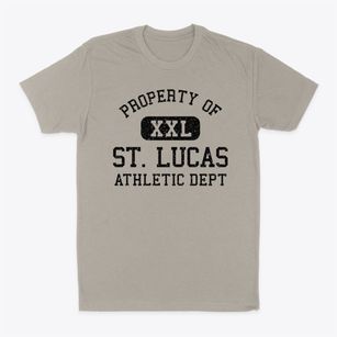 St. Lucas Iowa Athletic Dept Classic Dad T-Shirt