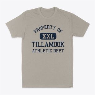 Tillamook Oregon Athletic Dept Classic Dad T-Shirt