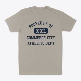 Commerce City Colorado Athletic Dept Classic Dad T-Shirt