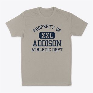 Addison Vermont Athletic Dept Classic Dad T-Shirt