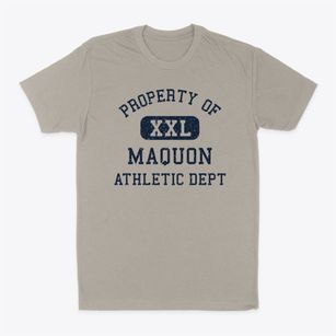 Maquon Illinois Athletic Dept Classic Dad T-Shirt