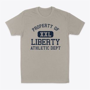 Liberty Kansas Athletic Dept Classic Dad T-Shirt