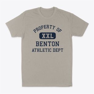 Benton Alabama Athletic Dept Classic Dad T-Shirt