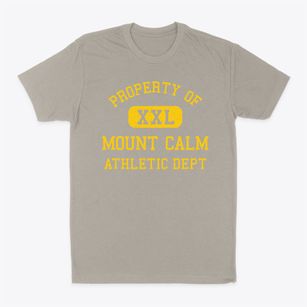 Mount Calm Texas Athletic Dept Classic Dad T-Shirt