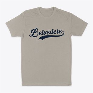 Belvedere California Vintage Team Classic Dad T-Shirt