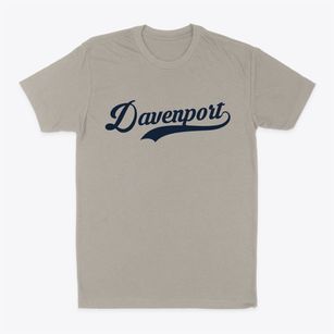 Davenport Iowa Vintage Team Classic Dad T-Shirt