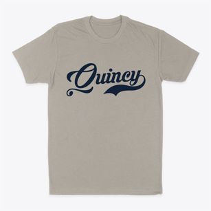 Quincy Massachusetts Vintage Team Classic Dad T-Shirt