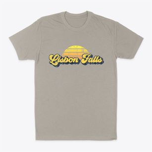 Lisbon Falls Maine Sublime Sunset Classic Dad T-Shirt