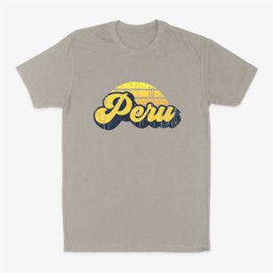 Peru Maine Sublime Sunset Classic Dad T-Shirt