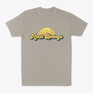 Rock Springs Wyoming Sublime Sunset Classic Dad T-Shirt