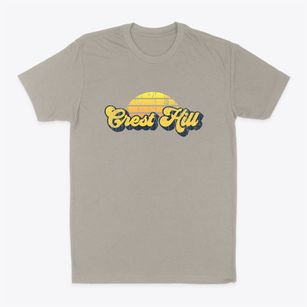 Crest Hill Illinois Sublime Sunset Classic Dad T-Shirt